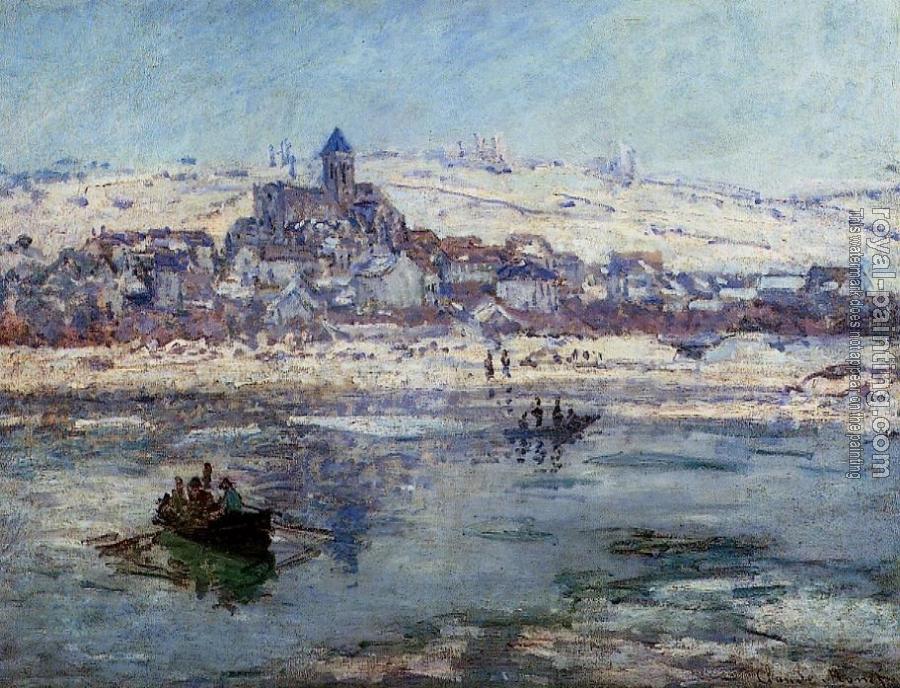 Claude Oscar Monet : Vetheuil in Winter